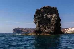 Landscapes of the Island of Santorini photo