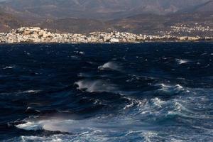 Waves and Splashes in the Mediterranean Sea photo