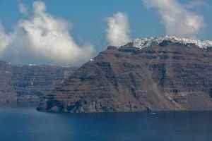 Landscapes of the Island of Santorini photo