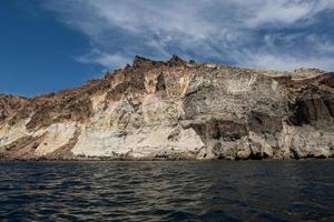 Landscapes of the Island of Santorini photo