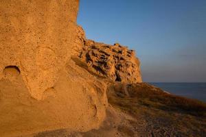 paisajes de la isla de santorini foto