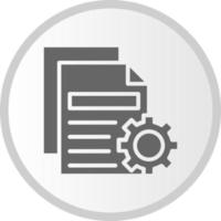 Content Management Vector Icon