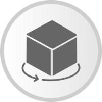 3d Cube Vector Icon