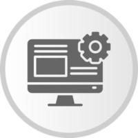 Content Management Vector Icon