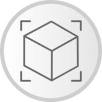 Cube Vector Icon