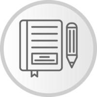 Notebook Vector Icon