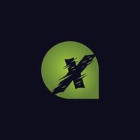 Letter X logo icon design template elements vector