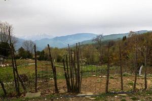 paisajes primaverales de las montañas de grecia foto