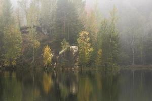 Autumnal Landscapes of Adrspach photo