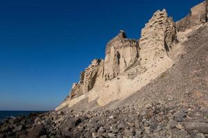 paisajes de la isla de santorini foto