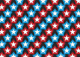 Red Blue Pattern Banner Background vector