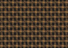 Black Yellow Pattern Banner Background vector