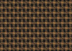 Black Yellow Pattern Banner Background vector