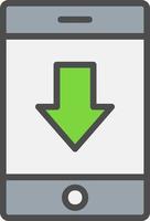 Down Arrow Vector Icon