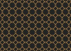 Black Yellow Pattern Banner Background vector