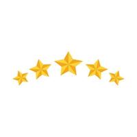 rating star icon vector