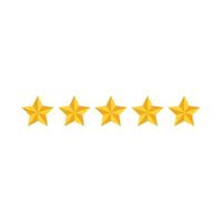 rating star icon vector