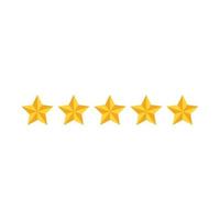 rating star icon vector