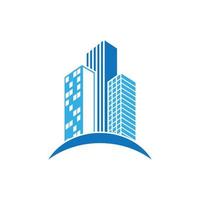 vector de diseño de icono de logotipo de edificio