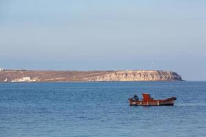 Landscapes of the Island of Santorini photo