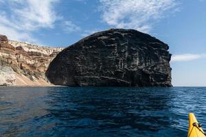 Landscapes of the Island of Santorini photo