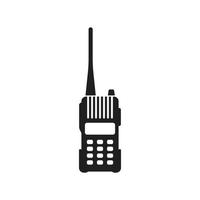 walkie talkie icon design vector