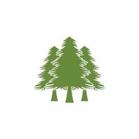 pine tree icon design vector