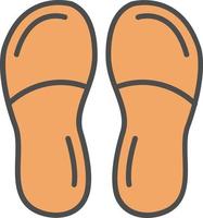 Slippers Vector Icon