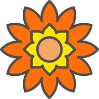 Flower Vector Icon