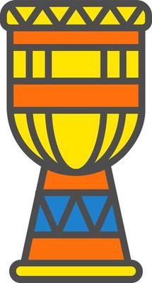 Djembe Vector Icon