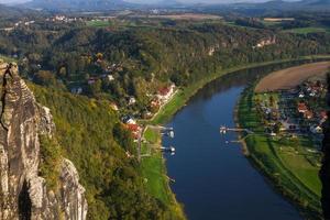 Autumn landscapes in  Prebischtor, Bohemia photo