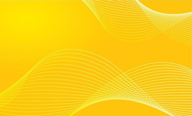 abstract yellow background with wavy line
