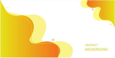 abstract yellow background with curve vector