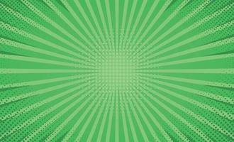 abstract green retro background with halftone vector