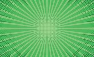 abstract green retro background with halftone vector