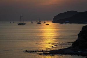 Landscapes of the Island of Santorini photo