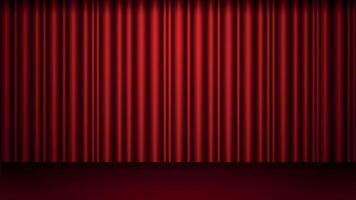 plain color cloth curtain background vector