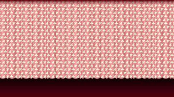plain color patterned fabric curtain background vector