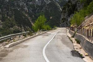 paisajes primaverales de las montañas de grecia foto