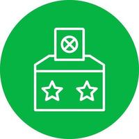 Voting Box Vector Icon