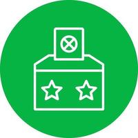 Voting Box Vector Icon