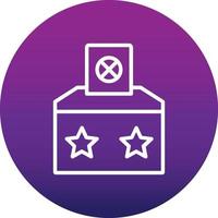 Voting Box Vector Icon