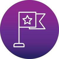 Waving Flag Vector Icon