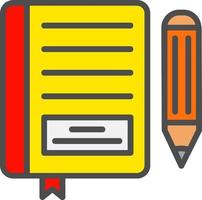 Notebook Vector Icon