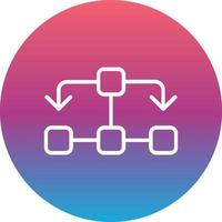 Flow Chart Vector Icon