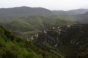 paisajes primaverales de las montañas de grecia foto