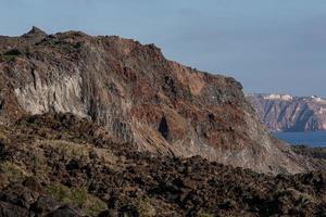 Landscapes of the Island of Santorini photo