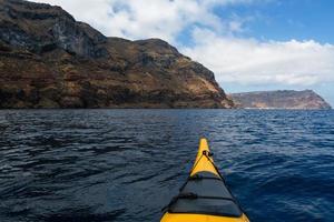 Landscapes of the Island of Santorini photo