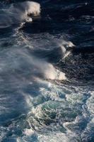 Waves and Splashes in the Mediterranean Sea photo