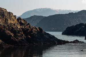 paisajes de la isla de palia kameni foto